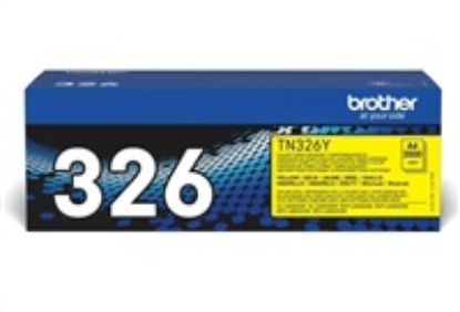 Obrázek BROTHER Toner TN- 326Y Laser Supplies - 3500stran - pro DCP- L8450CDW