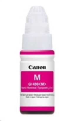 Obrázek Canon Cartridge GI- 490 purpurová proPIXMA G1400, G1410, G2400, G2410, G3400, G3410, G4400, G4410 (7 000 str.)