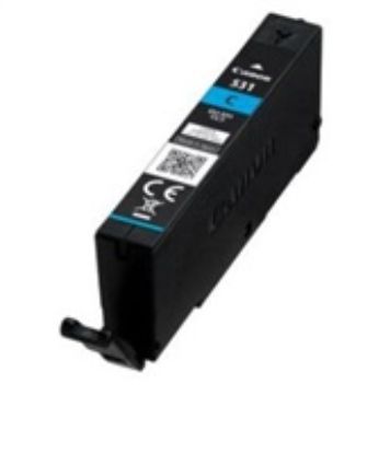 Obrázek Canon CARTRIDGE CLI- 531 C EUR azurová pro PIXMA TS8750, 8751