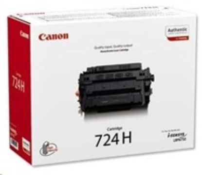 Obrázek Canon TONER 724H černý pro i- SENSYS LBP6750DN, LBP6780x, LBP7780Cx, MF512x, MF515x (12 500 str.)