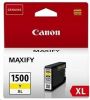 Obrázek Canon CARTRIDGE PGI- 1500XL Y žlutá pro Maxify MB2050, MB2150, MB2350, MB2750 a MB2755 (780 str.)