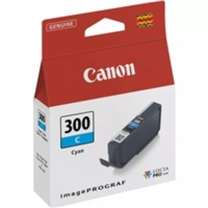 Obrázek Canon CARTRIDGE PFI- 300 C azurová pro imagePROGRAF PRO- 300