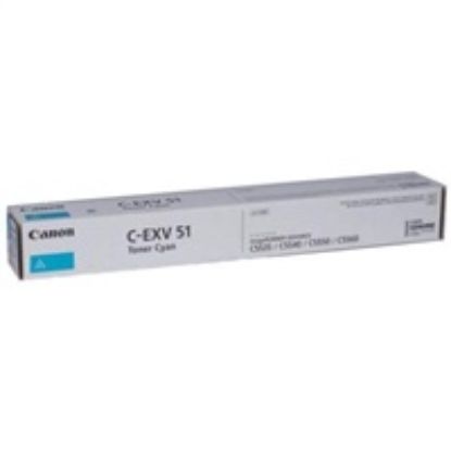 Obrázek Canon toner iR- C55xx, C57xx cyan (C- EXV51L) (26000 str.)