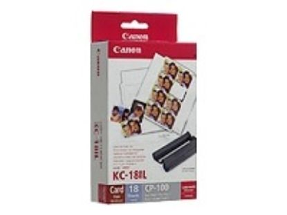 Obrázek Canon KC18IL papír 22 x 17, 3mm 18ks do termosublimační tiskárny