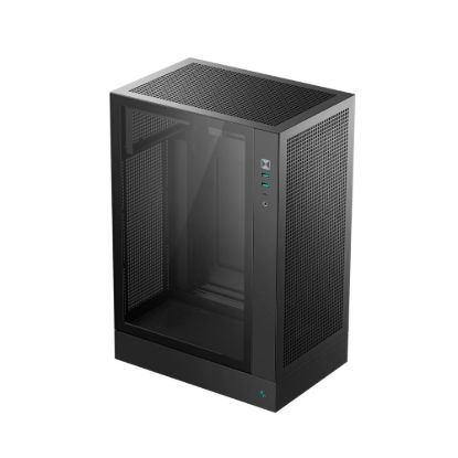 Obrázek DEEPCOOL Case CH170 PLUS, ATX, Průhledná bočnice, černá