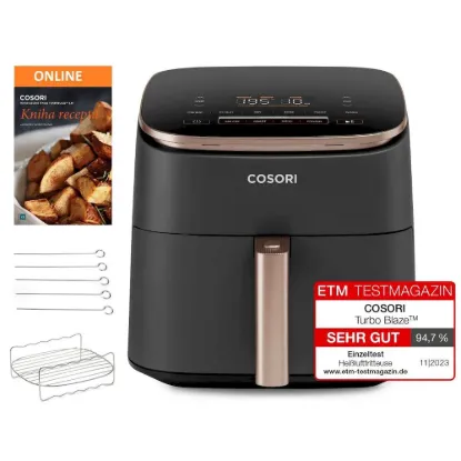 Obrázek Cosori TurboBlaze Pro horkovzdušná fritéza 6.2l - černá