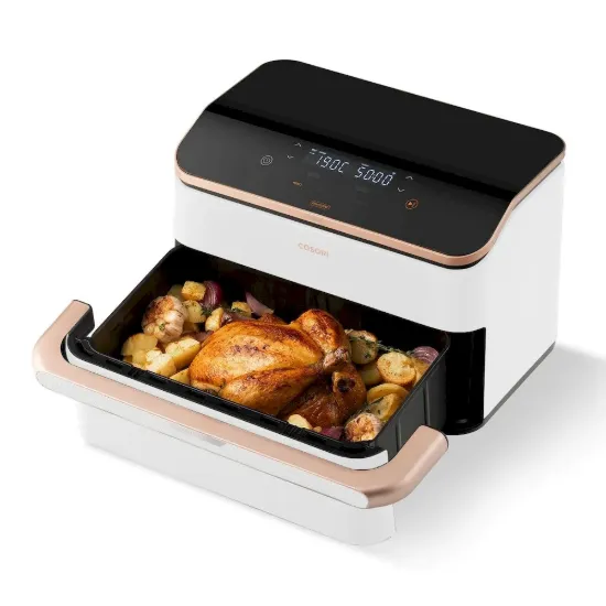 Obrázek Cosori TF101S Dual blaze TwinFry 10l hozkovzdušná fritéza - bílá