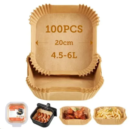 Obrázek Cosori Papírové formy pro horkovzdušné fritézy 100ks (20cm - 4.5- 6L)