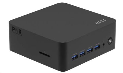 Obrázek MSI PC Cubi Z AI 8M- 004BEU, R9 8945HS, N/ A, N/ A SSD, N/ A, No OS, Black