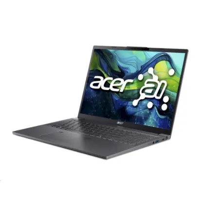 Obrázek ACER NTB Aspire 16 (A16- 71M- 54XS), Ultra 5 125H, 16" 1920 x 1200, 16 GB, 1 TB SSD, Arc, W11 Home, Steel Gray