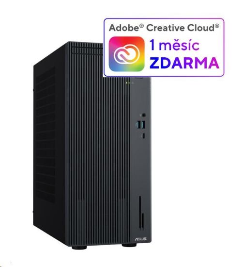 Obrázek ASUS PC Desktop ExpertCenter P500 (P500MV- C5210H16512X), Core 5 210H, 15L, 16 GB, 512 GB SSD, UHD, W11 Pro, Gray