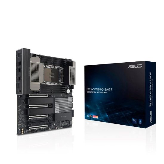 Obrázek ASUS MB PRO WS W890- SAGE, Intel W890, 8xDDR5, 2xUSB- C, CEB