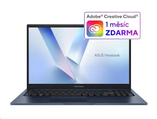 Obrázek ASUS NTB Vivobook 17 (X1704VA- AU1034 W), Core 5 120U, 17.3" 1920 x 1080, 16 GB, 512 GB SSD, Intel, W11 Home, Blue