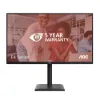 Obrázek AOC MT IPS LCD WLED 23, 8" 24E3QAF - IPS panel, 1920 x 1080, HDMI, DP, repro, pivot