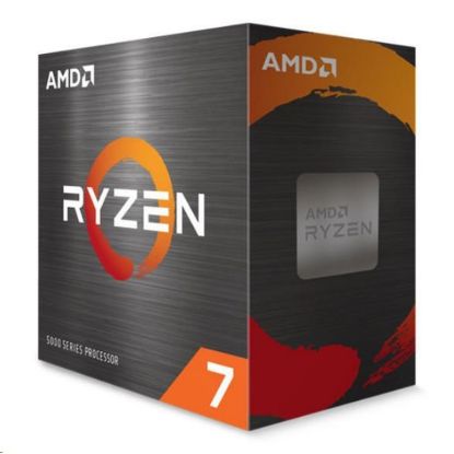 Obrázek CPU AMD RYZEN 7 5800X, 8- core, 3.8 GHz (4.7 GHz Turbo), 36MB cache (4+32), 105 W, socket AM4, bez chladiče