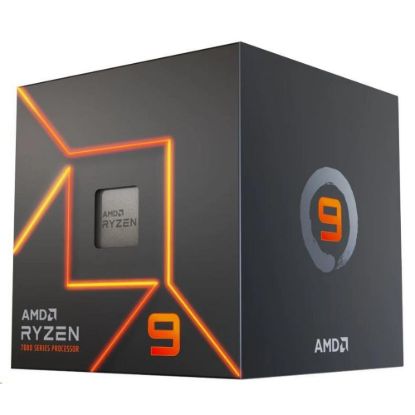 Obrázek CPU AMD RYZEN 9 7900, 12- core, 3.7GHz, 76MB cache, 65 W, socket AM5, BOX