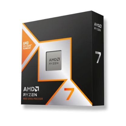 Obrázek CPU AMD RYZEN 7 9800 x 3D, 8- core, až 5.2GHz, 104MB cache, 120 W, AMD Radeon Graphics, socket AM5, BOX, bez chladiče