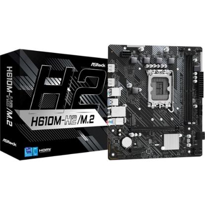 Obrázek ASRock MB Sc LGA1700 H610M- H2/ M.2, Intel H610, 2xDDR4, 2xHDMI, mATX