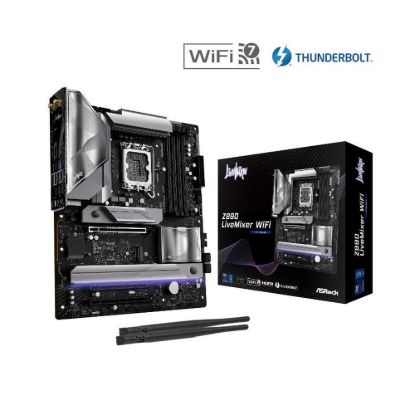 Obrázek ASRock MB Sc LGA1851 Z890 LIVEMIXER WIFI, Intel Z890, 4xDDR5, 1xHDMI, 2xThunderbolt, WI- FI