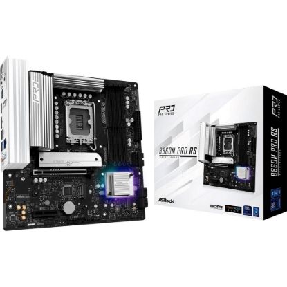 Obrázek ASRock MB Sc LGA1851 B860M Pro RS, Intel B860, 4xDDR5, 1xDP, 1xHDMI, mATX