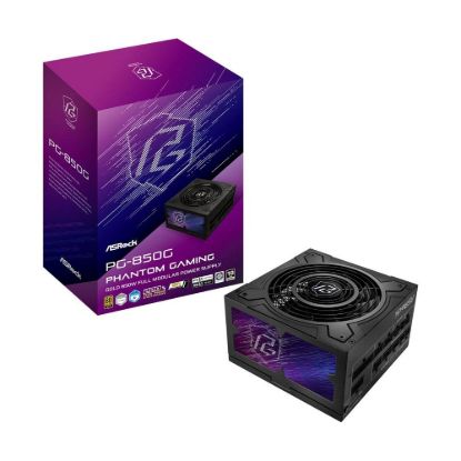 Obrázek ASROCK zdroj PG- 850G, 850 W, 80Plus Gold, 135 mm, ATX 3.1