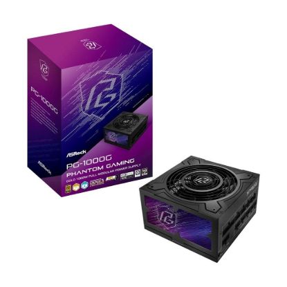 Obrázek ASROCK zdroj PG- 1000G, 1000 W, 80Plus Gold, 135 mm, ATX 3.1
