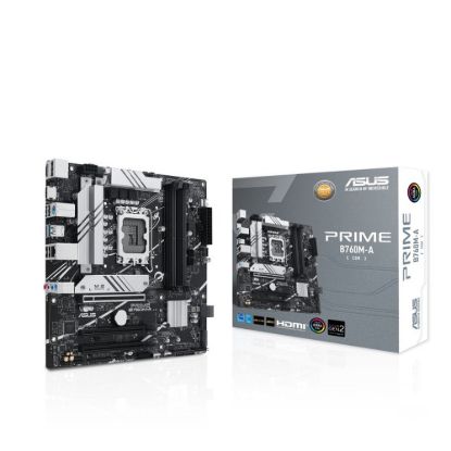 Obrázek ASUS MB Sc LGA1700 PRIME B760M- A- CSM, Intel B760, 4xDDR5, 1xDP, 2xHDMI, mATX