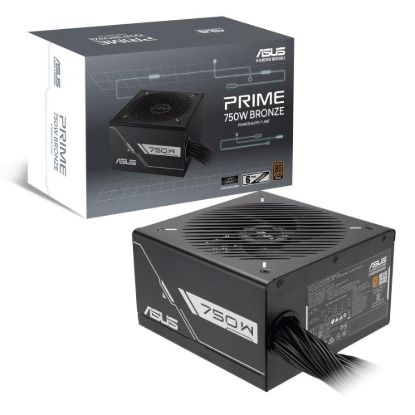 Obrázek ASUS zdroj Prime 750 W Bronze, 135mm, 80 Plus Bronze