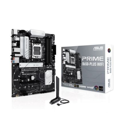 Obrázek ASUS MB Sc AM5 PRIME B650- PLUS WIFI, AMD B650, 4xDDR5, 1xDP, 1xHDMI, WI- FI