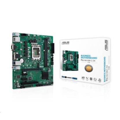 Obrázek ASUS MB Sc LGA1700 PRO H610M- C D4- CSM, Intel H610, 2xDDR4, 1xDP, 1xHDMI, 1xVGA, mATX