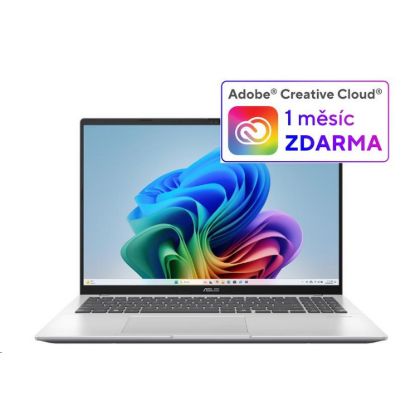 Obrázek ASUS NTB Vivobook 16 (M1607GA- MB015 W), Ryzen AI 7 445, 16" 1920 x 1200, 32 GB, 1 TB SSD, Radeon, W11 Home, Silver