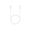 Obrázek Cable Samsung EP- DA705 - USB cable white - 24 pin USB- C (M) to 24 pin USB- C (M), EU