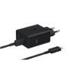 Obrázek Samsung Dual USB- C 50 W Cestovní nabíječka + USB- C Datový Kabel Black
