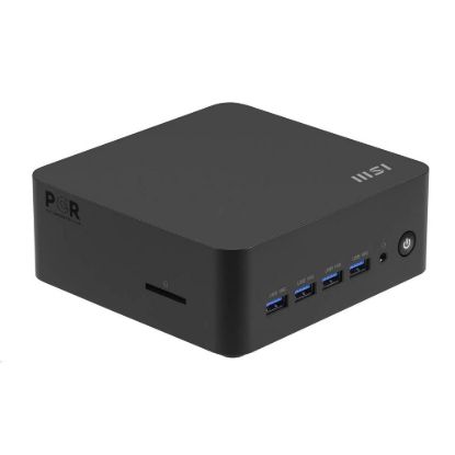 Obrázek MSI PC Cubi Z AI 8M- 004BEU, R9 8945HS, N/ A, N/ A SSD, N/ A, No OS, Black