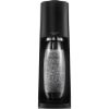 Obrázek SodaStream Terra Black výrobník sody, mechanický, 1l láhev SodaStream Fuse, bombička s CO2, černý