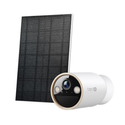 Obrázek TP- Link Tapo C460 KIT venkovní kamera, solární panel (8MP, 4K, 2160p, IR 15m, WiFi, micro SD card, IP66)