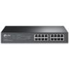 Obrázek TP- Link Easy Smart switch TL- SG1016PE (16xGbE, 8xPoE+, 150 W, fanless)