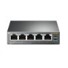 Obrázek TP- Link switch TL- SF1005P (5 x 100Mb/ s, 4xPoE+, 67 W, fanless)