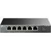 Obrázek TP- Link CCTV switch TL- SG1006PP (6xGbE, 3xPoE+, 1xPoE++, 64 W, fanless)