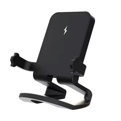 Obrázek 1stCOOL bezdrátová přenosná QI nabíječka 15 W, panáček, USB- C, černá