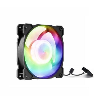 Obrázek 1stCOOL Statický RGB ventilátor 12cm, 3+4pin