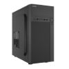 Obrázek 1stCOOL skříň STEP Premium, micro tower, AU, USB 3.0, USB- C, 1x 120mm + 1x 80mm Fan, černá