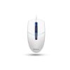 Obrázek A4tech N- 530S, podsvícená kancelářská myš, 1200 DP I, USB, bílá