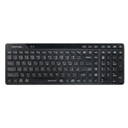 Obrázek A4tech FStyler FBK27C AS, bezdrátová Dual mode Bluetooth+2, 4G klávesnice, CZ, černá