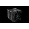 Obrázek DEEPCOOL CPU Chladič AK620 ZERO DARK, 2 x 120mm, LGA1851, AM5, černá