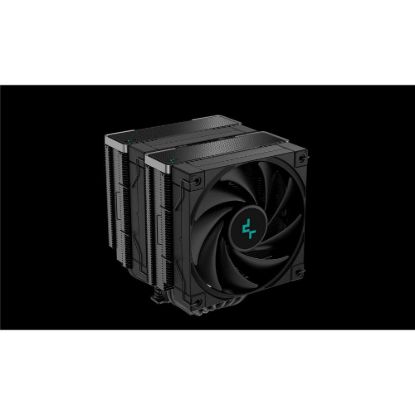 Obrázek DEEPCOOL CPU Chladič AK620 ZERO DARK, 2 x 120mm, LGA1851, AM5, černá