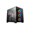 Obrázek DEEPCOOL Case CG530 4F, ATX, Průhledná bočnice, černá