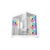Obrázek DEEPCOOL Case CG530 4F WH, ATX, Průhledná bočnice, 4 x 120mm ARGB, bílá