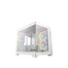 Obrázek DEEPCOOL Case CG330 3F, mATX, Průhledná bočnice, 3 x 120mm ARGB Fan, bílá