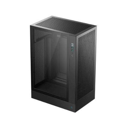 Obrázek DEEPCOOL Case CH170 PLUS, ATX, Průhledná bočnice, černá